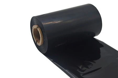 Thermal Transfer Ribbon 110mm*300mm Black Premium Wax Ribbon For Printer