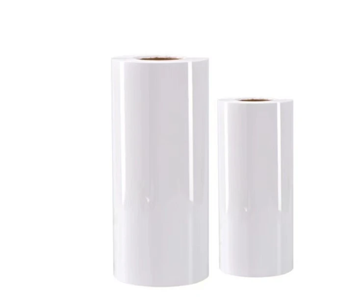 Top Coated DT Paper CT29 CTF28U Freezing Glue Without Release Liner Economic Label Adgesive Jumbo Roll High Quality Low Price